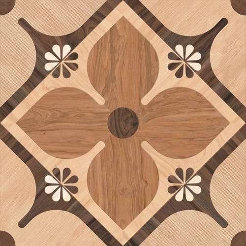 Керамическая плитка Dual Gres Pav. Kenai коричневый 45х45 см