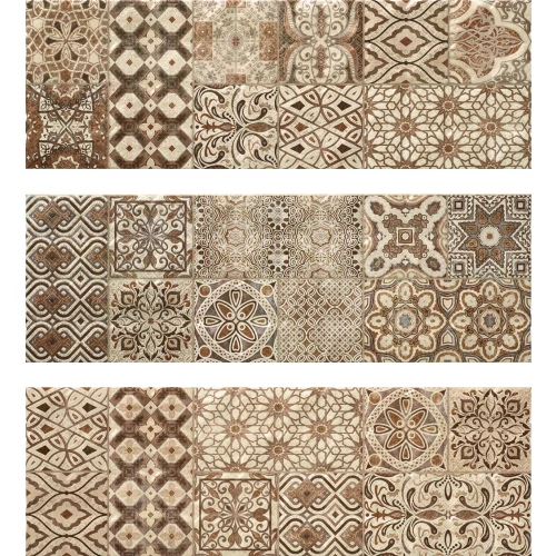 Плитка Rocersa Stucco-15 dec-1 cream 25*75