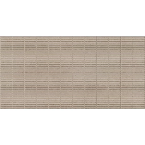 Керамогранит LCM Невел Чип серо-коричневый / Nevel Taupe Chip матовый карвинг 60120NEV21M 120х60 см