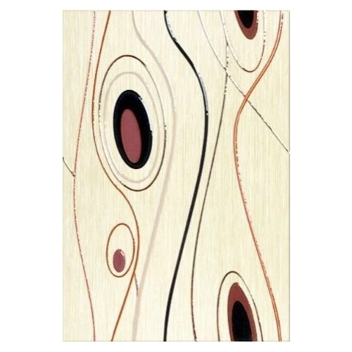 Панно Керамин Сакура 3д геометрия бежевое 27,5х40 