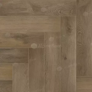Плитка кварцвиниловая Alpine Floor Parquet LVT Дуб Насыщенный ECO 16-7 43 класс 2.5 мм 2.2278 кв.м. 59х11.8 см