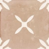 Керамогранит Harmony Peronda Pangea Clay Flower LT матовый бежевый 3386040802 22,3х22,3 см