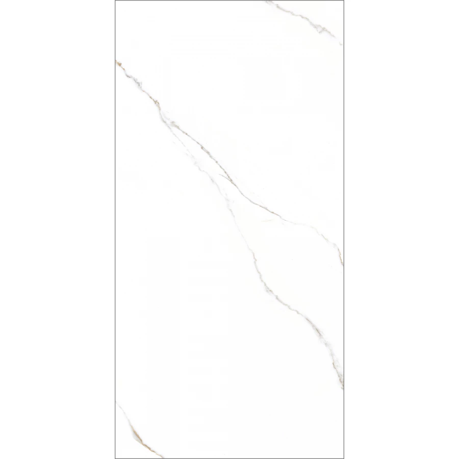 Керамогранит Global Tile Corus глянцевый белый GT1206015103PR 120х60 см