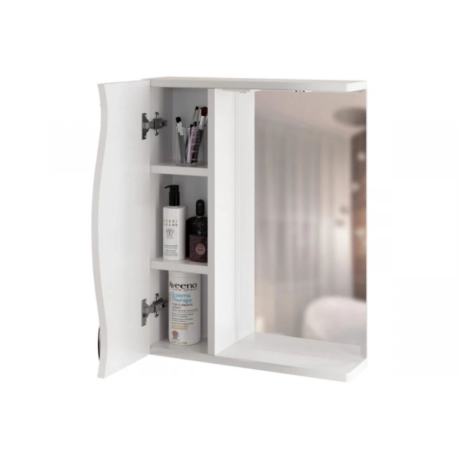 Шкаф навесной MixLine Лима-55 левый с подсветкой 551705