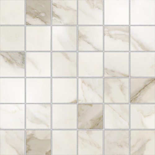 Керамогранит Azteca Mosaico Calacatta Lux Gold золотистый 29,8*29,8 см