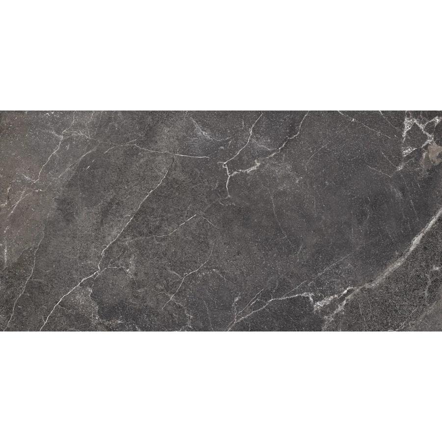 Керамогранит New Trend Karakum Dark лаппатированный карвинг чёрный D120258L 120х60 см