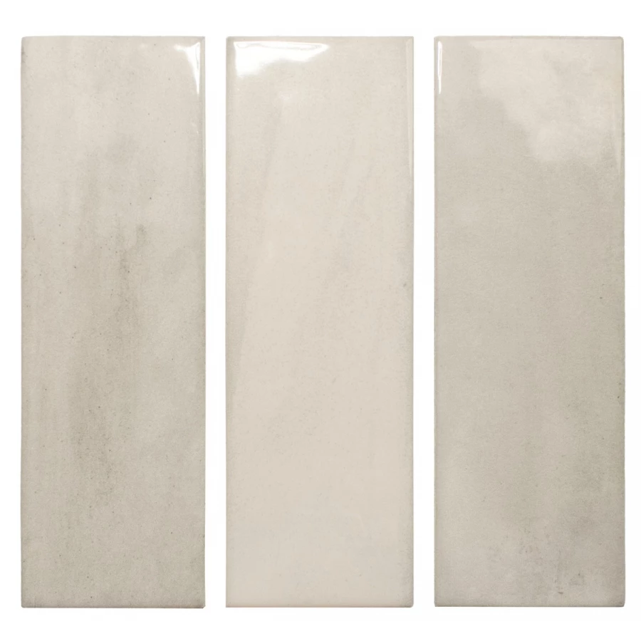 Плитка настенная DNA Calema Cloud Gloss глянцевая светло-серая 16х5,2 см