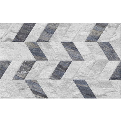 Плитка настенная Gracia Ceramica Стрим низ 03 матовая серая 010100001566 40х25 см