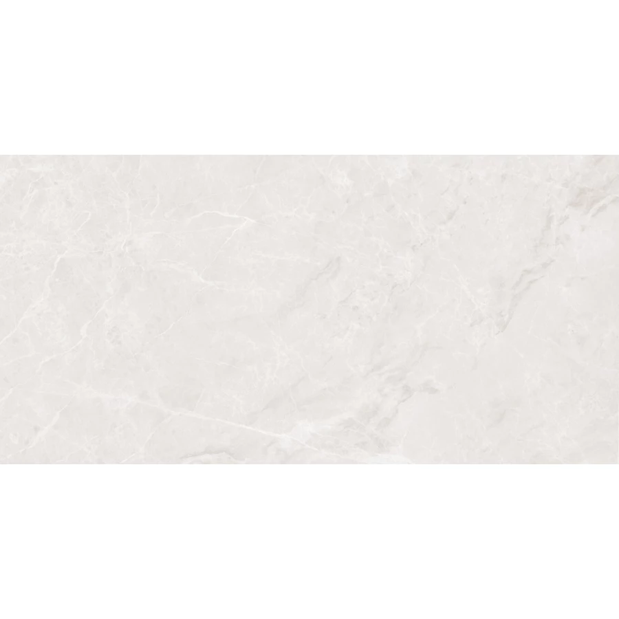 Керамогранит Ceradim Mramor Princess White Полированный светло-серый 120х60 см