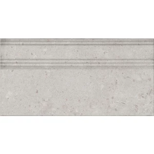 Плинтус Kerama Marazzi Риккарди серый светлый матовый обрезной FME015R 40х20 см