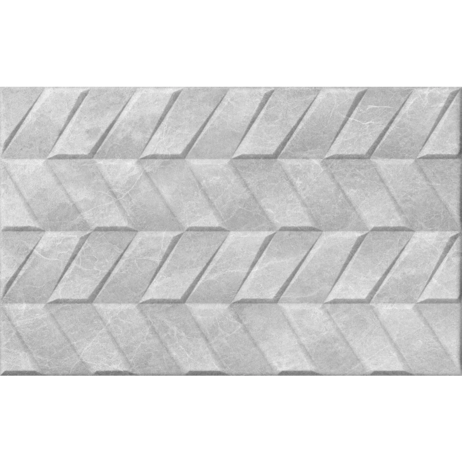 Плитка настенная Gracia Ceramica Нова низ 04 матовая серая 010100001574 40х25 см