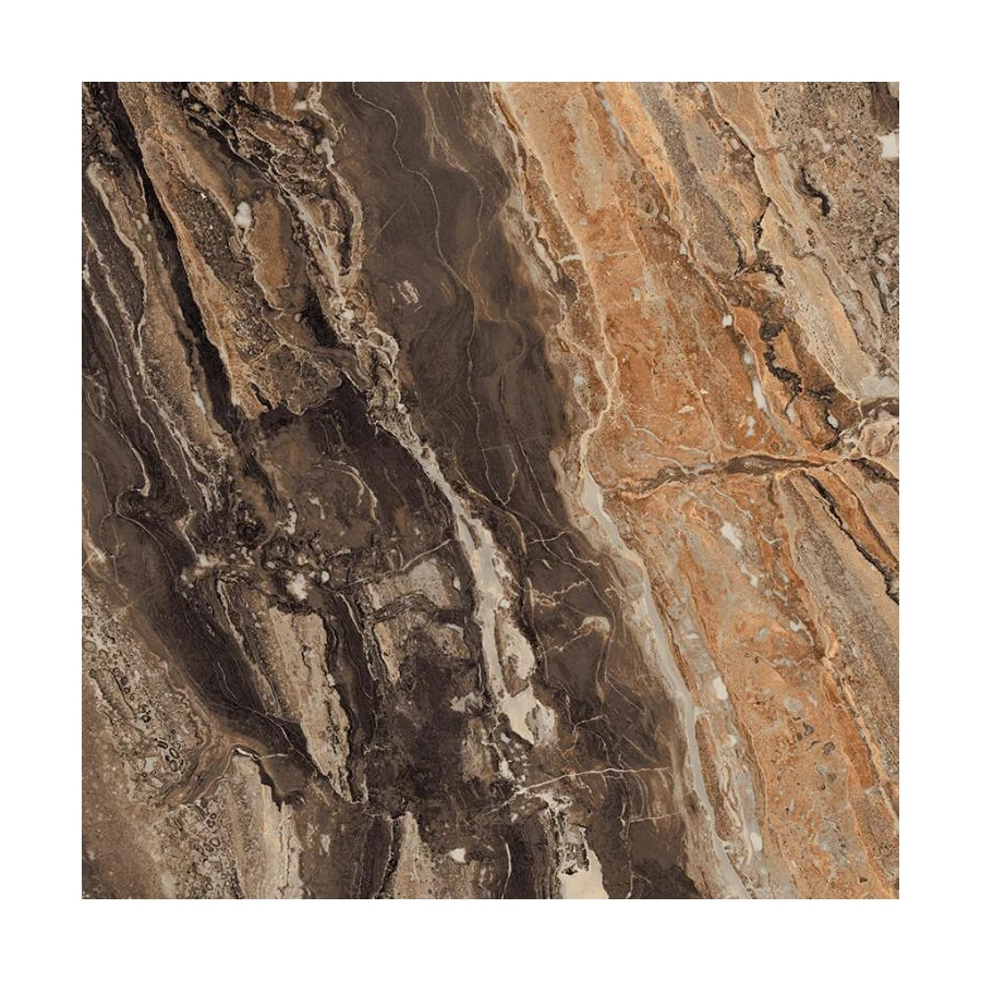 Керамогранит Primavera Richter brown High glossy 1,44 м2 GR104 60х60 см