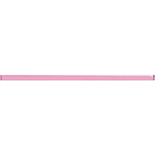 Бордюр Cersanit Universal Glass UG1L071 розовый 2х60
