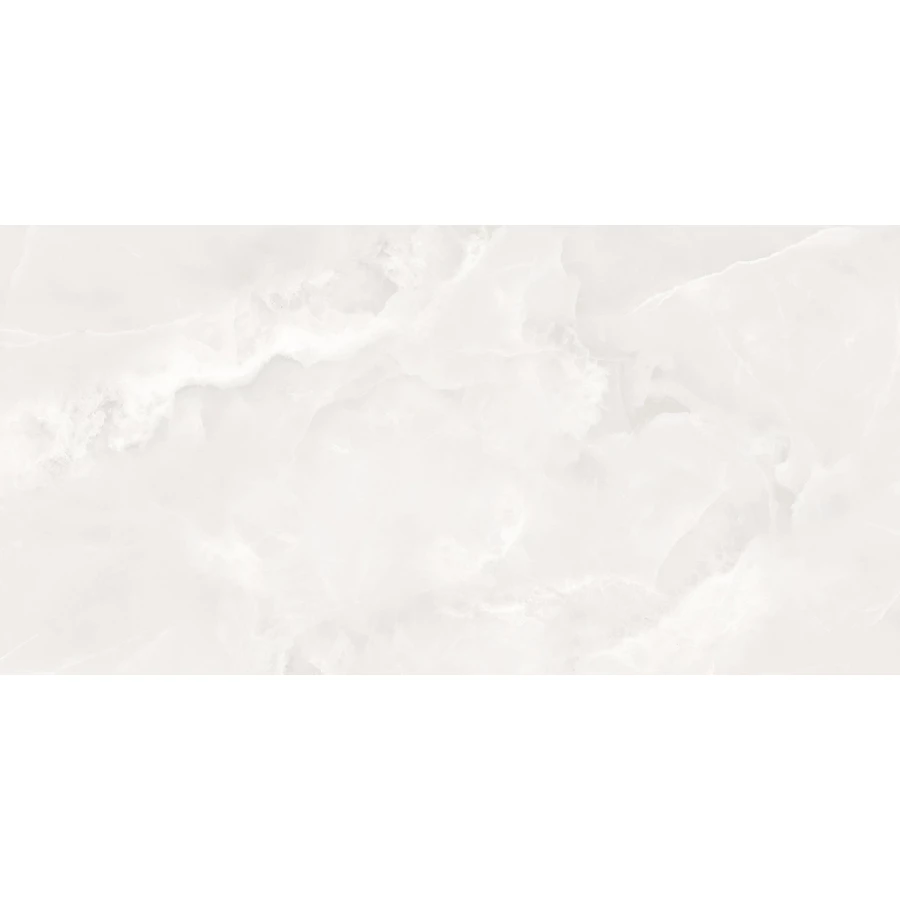 Керамогранит Laparet Onyx Lux Bianco полированный матированный белый 120х60 см
