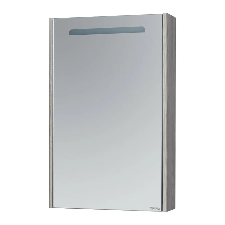 Зеркальный шкаф Акватон Сильва 50 дуб фьорд 1A215502SIW6L 50x78 см
