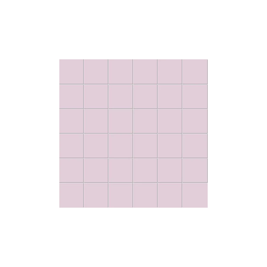 Мозаика Ce.Si. Metro Malva чип 5х5 матовая сиреневая 5MA050050RE_53 30х30 см
