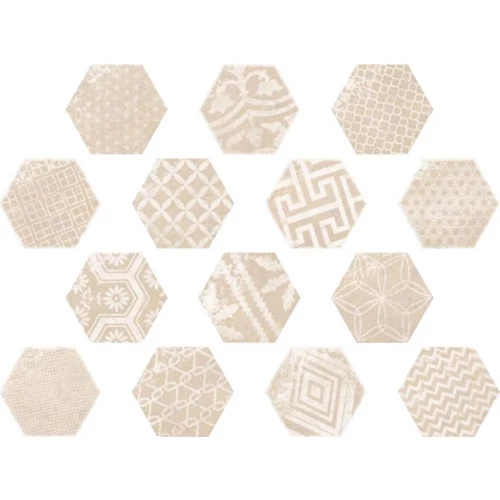 Керамогранит Ibero Neutral Sigma White mix IBRNT00010 24,6х21,6 см