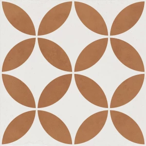 Керамогранит Harmony Peronda Mayari Clay Petals LT матовый коричневый 3386037797 22,3х22,3 см