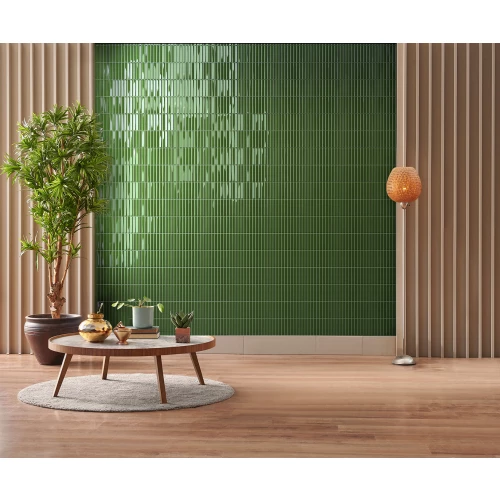 Плитка настенная Monopole Melody Royal Green глянцевая зеленая 20x20 см