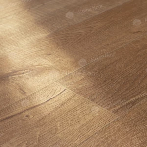 Каменный SPC ламинат Alpine Floor Parquet Light синхронное тиснение Дуб Роял ЕСО 13-2 43 класс 4 мм 1.95 кв.м 60х12.5 см