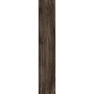 Керамогранит Creanza Pearsian Wood Charcoal Carving темно-коричневый CW-CR01-B 120х20 см