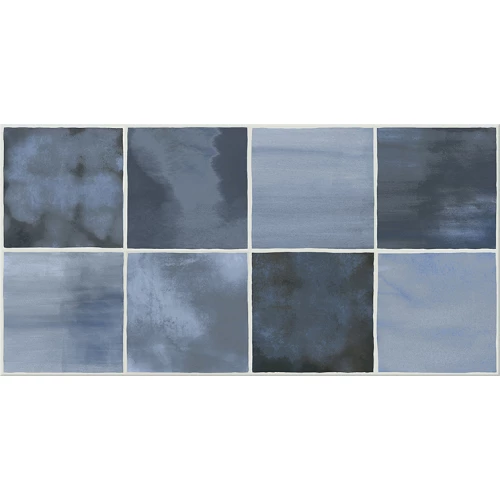 Плитка настенная Azori Glam Indigo 63x31,5