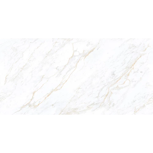 Керамогранит Infinity Ceramic Beatrix White Glossy Golden Line 120х60 см