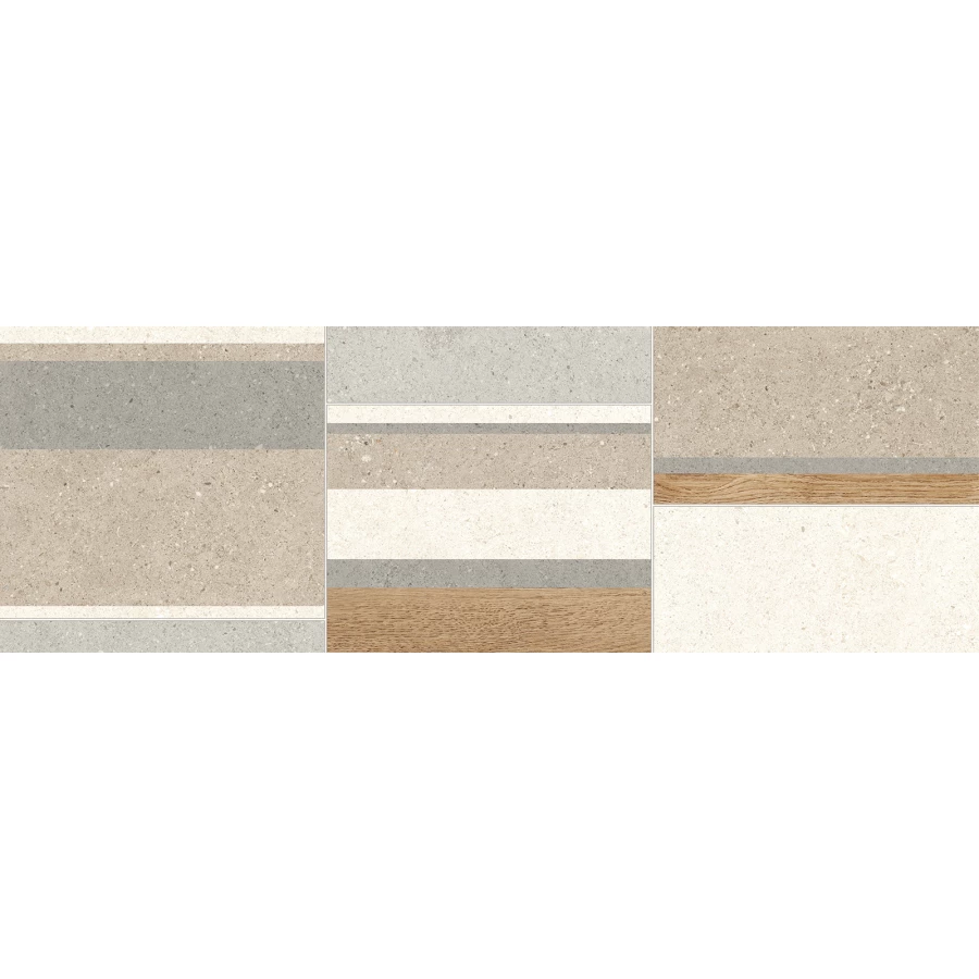 Плитка настенная ALMA Ceramica Angola матовая серая TWU3090AGL14R 90х30 см