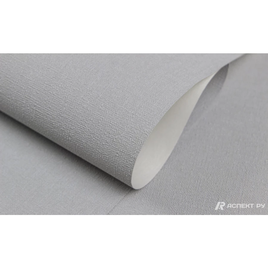 Обои флизелиновые Аспект Deluxe Акцент Текстиль New серые 70604-14 1,06х10,05 м