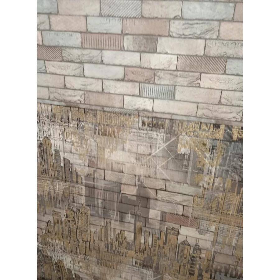 Обои флизелиновые Palitra Life Manhattan серые PL71814-14 1,06х10,05 м