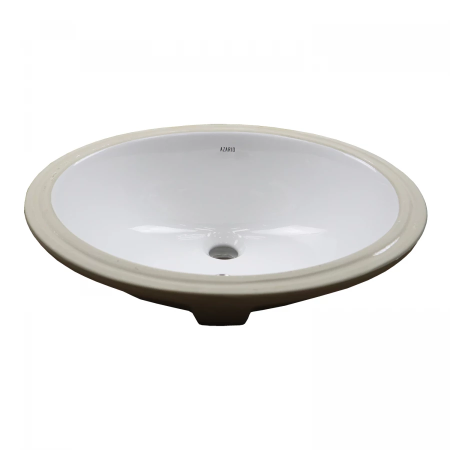 Раковина Azario встраиваемая снизу овальная белый матовый AZ-6005 51х42.5х21 см