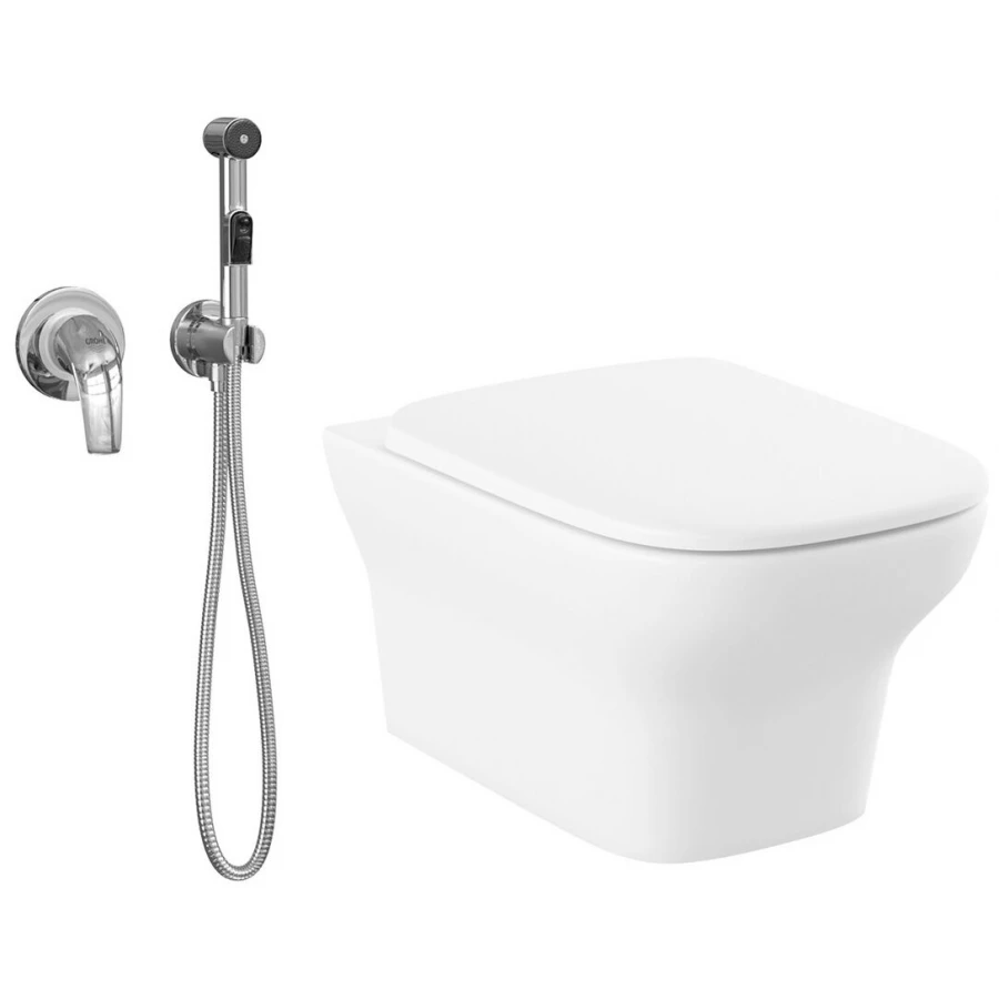 Унитаз Lavinia Boho Bristol Rimless 21090007 (комплект 2 в 1)