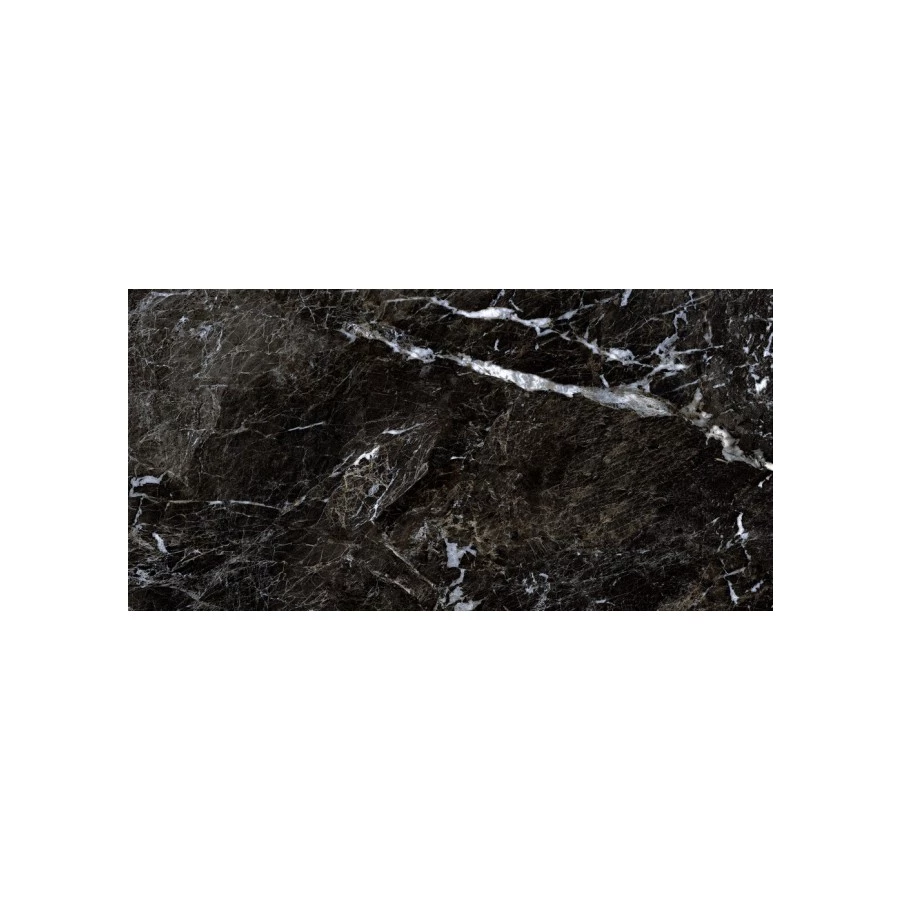 Керамогранит Gresse Simbel carbon Мрамор черно белый матовый GRS05-03M 1200*600*10мм 120х60 см