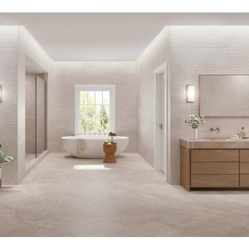 Плитка настенная Peronda Луцца Беиге Сп / Lucca Beige Sp матовая бежевая 40377 100х33,3 см