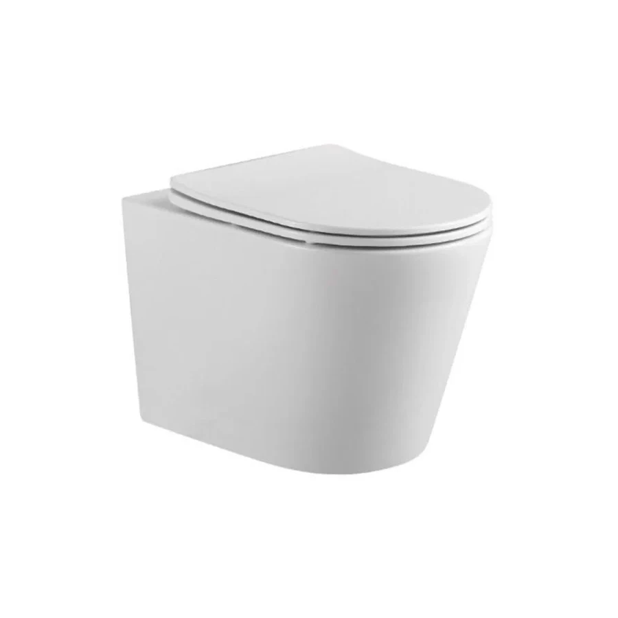 Унитаз-компакт Aquatek Вега подвесной тонкое сиденье с механизмом плавного закрывания AQ1904-00