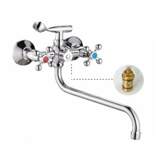 Смеситель для ванны с душем Viko V-2325 хром