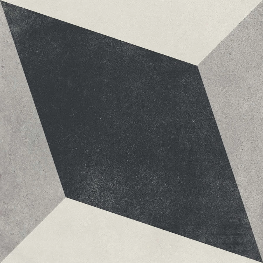 Керамогранит Harmony Peronda Cuban Block R10 серый 3386037237 22,3x22,3 см