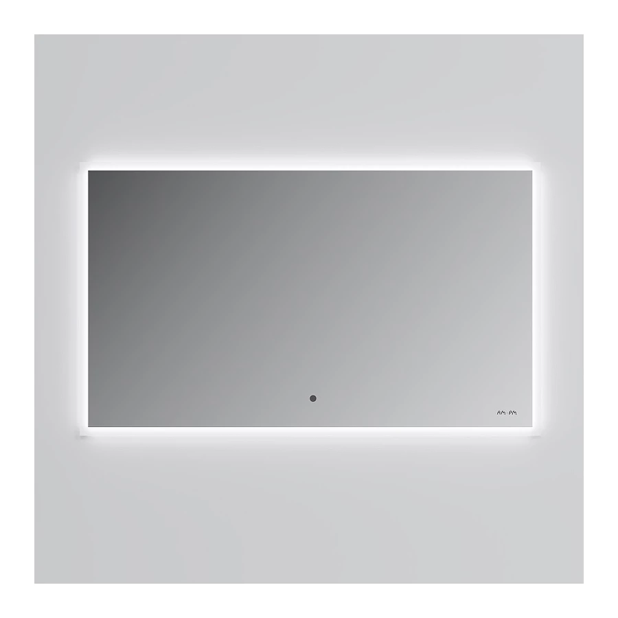 Зеркало с подсветкой Am Pm Spirit V2.0 ИК сенсором и системой антизапотевания M71AMOX1001SA 100 см
