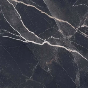 Керамогранит Imola Ceramica Calacatta CAL.BLACK 60 RM матовый черный 60x60 см