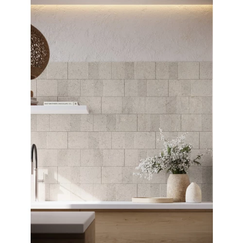 Плитка настенная Porcelanosa Дорсиа Асеро Блоск / Dorcia Acero Block матовая серая 100354835 150х59,6 см