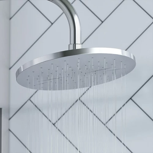 Душевая система Damixa Jupiter с ванно-душевым смесителем-полкой и гигиеническим душем 977770000