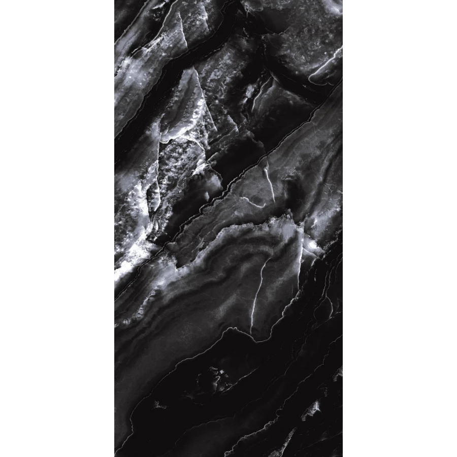 Керамогранит Primavera Black Modulo high glossy GR210 120х60 см