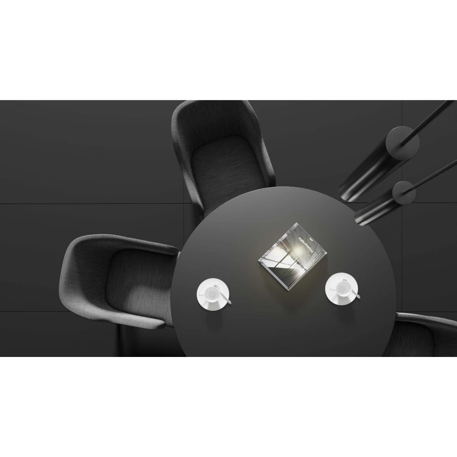 Керамогранит Art&Natura Moderno Absolute Black Matt матовый черный 141.115.1171 120x60 см