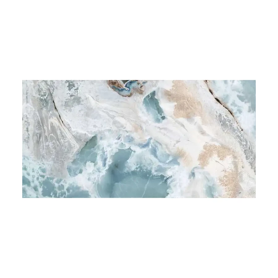 Керамогранит Majorca Tiffany Marea Full Lap глянцевый зеленый Mti00000004FL 120х60 см