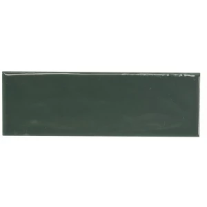 Керамогранит Monopole Artisan Green Bottle 002484 глянцевый темно-зеленый 15x5 см