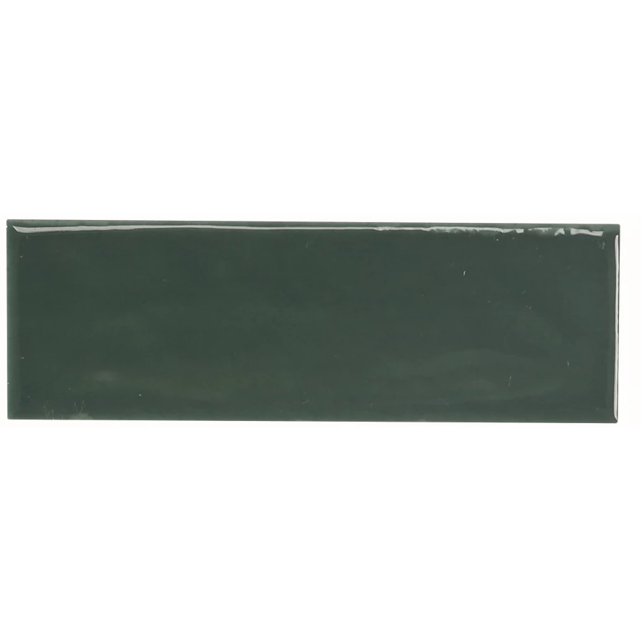 Керамогранит Monopole Artisan Green Bottle 002484 глянцевый темно-зеленый 15x5 см