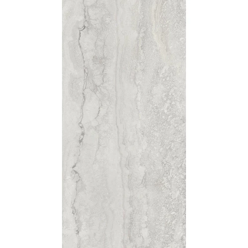 Керамогранит Provenza Unique Travertine Vein Cut Silver Naturale матовый серый EJ7F 120х60 см