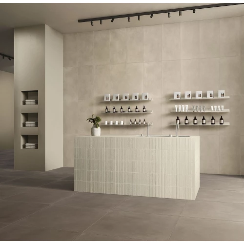 Керамогранит Settecento Koine Fondo Gesso матовый бежевый 118614 18,6х4,5 см