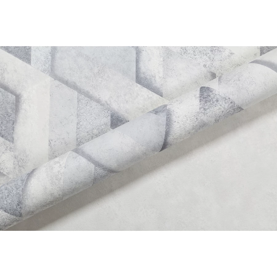 Обои флизелиновые Palitra Home HomeColor Parallel серые HC71812-14 1.06х10.05 м