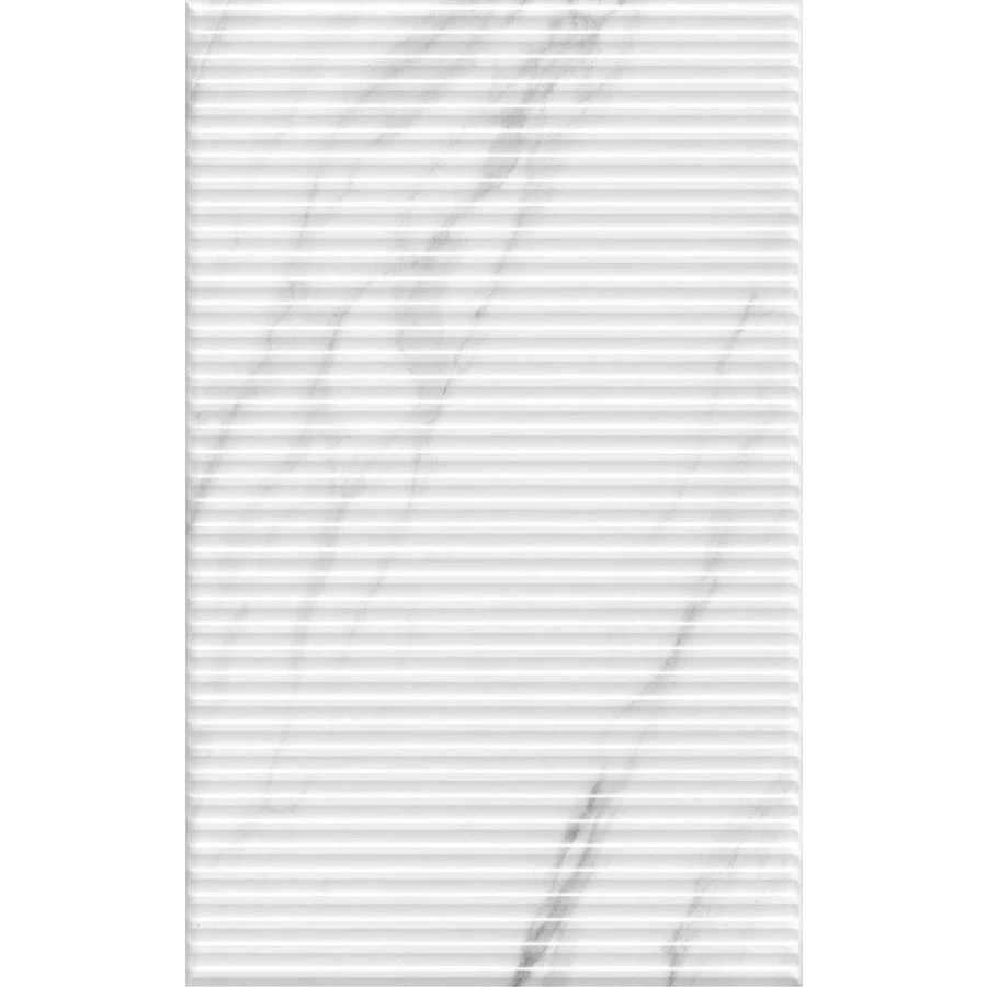 Плитка настенная Шахтинская плитка Арко низ 02 глянцевая белая 010100001581 40х25 см